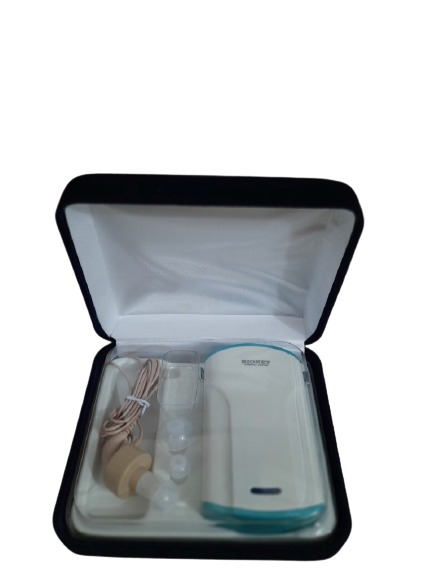 Rionet Pocket Corded Hearing Aid Adjustable Sound Amplifier Japan Made