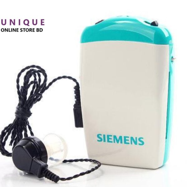 Siemens Amiga High Quality Pocket Type Hearing Aid Sound Amplifier For Old Ager With Storage Box Germany Made