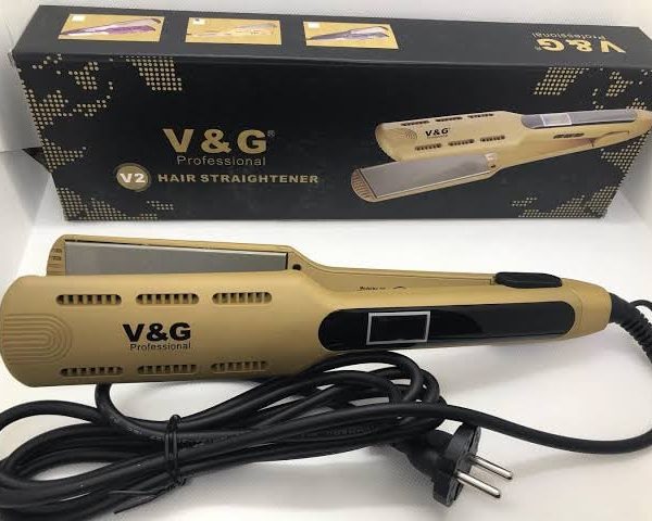 V&G V2 Professional Fast Warm-up Tourmaline wide Ceramic Heating Plate Thermal Performance Hair Straightener Styling Iron Tools