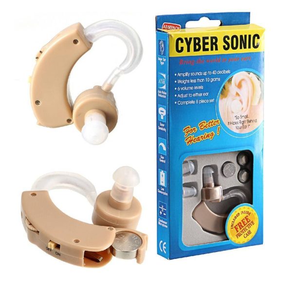 Cyber Sonic Hearing Aid Mini Device Ear Sound Amplifier Digital Hearing Aids BTE Elderly Ear Care Hearing Sound Amplifier