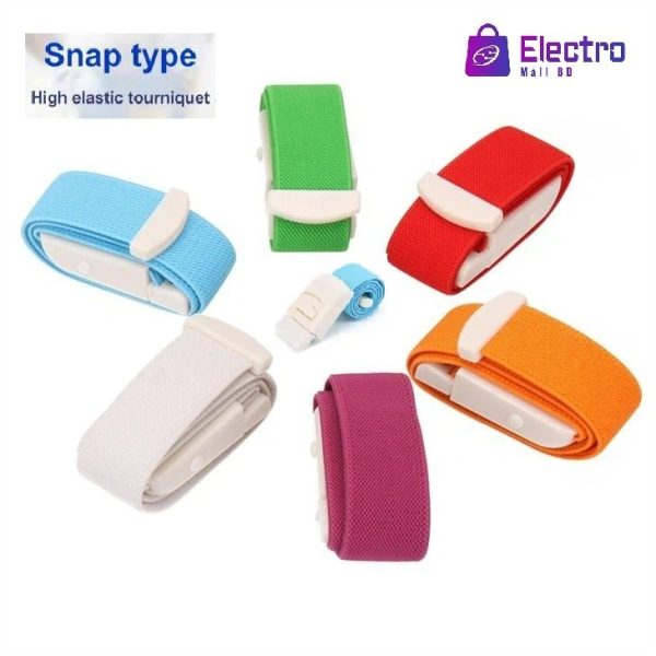Hemostatic Elastic Tourniquet Belt – Emergency First Aid Strap for Paramedics, Athletes & Outdoor Use